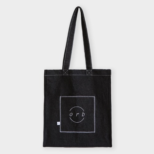 [올브스튜디오]Square Pocket Bag Black Denim